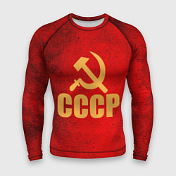Рашгард мужской СССР - символика, цвет: 3D-принт