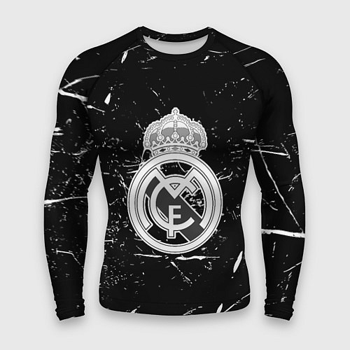 Мужской рашгард Ювентус краски штрихи / 3D-принт – фото 1