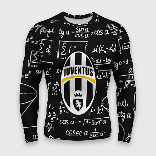 Мужской рашгард Ювентус физика символы / 3D-принт – фото 1