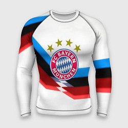 Рашгард мужской Бавария Мюнхен геометрия спорт, цвет: 3D-принт