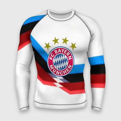 Мужской рашгард Бавария Мюнхен геометрия спорт / 3D-принт – фото 1