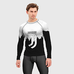 Рашгард мужской Ювентус команды, цвет: 3D-принт — фото 2