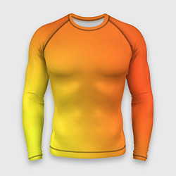 Рашгард мужской Color orange red, цвет: 3D-принт