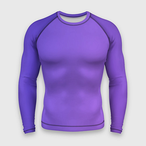 Мужской рашгард Color purple gradient / 3D-принт – фото 1