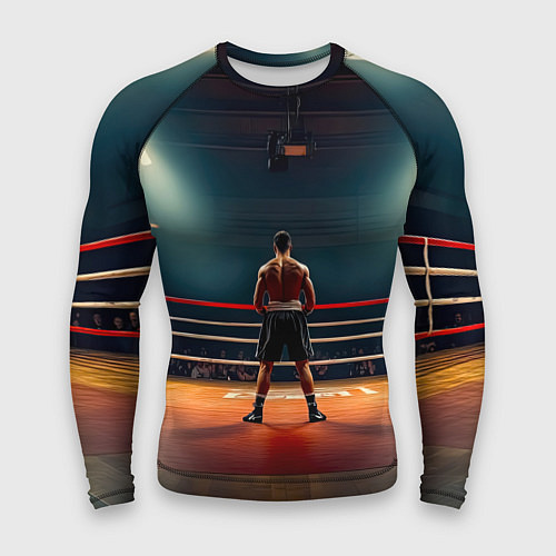 Мужской рашгард Чемпион на ринге / 3D-принт – фото 1