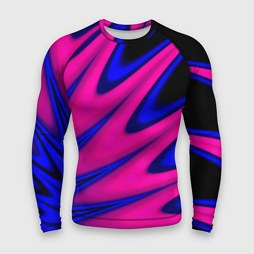 Мужской рашгард Multicolored color neon / 3D-принт – фото 1