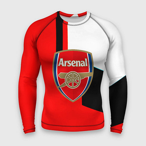 Мужской рашгард Арсенал геометрия спорт / 3D-принт – фото 1