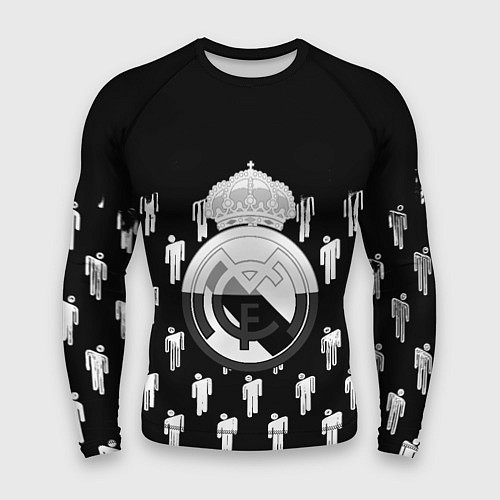 Мужской рашгард Реал Мадрид люди краски / 3D-принт – фото 1