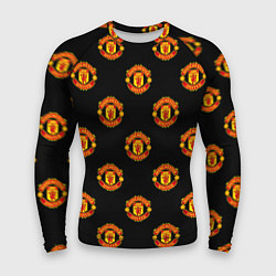 Рашгард мужской Manchester United Pattern, цвет: 3D-принт