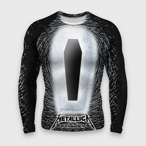 Мужской рашгард Metallica: Death Magnetic / 3D-принт – фото 1