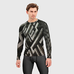 Рашгард мужской Бегущий в лабиринте, цвет: 3D-принт — фото 2