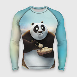 Рашгард мужской Кунг фу панда, цвет: 3D-принт