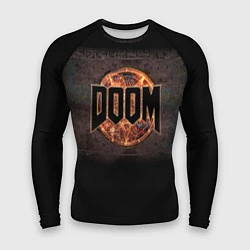 Рашгард мужской DOOM Fire, цвет: 3D-принт