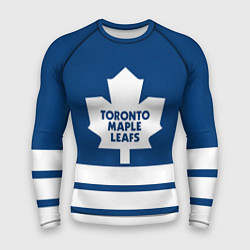 Рашгард мужской Toronto Maple Leafs, цвет: 3D-принт