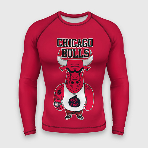 Мужской рашгард Chicago bulls / 3D-принт – фото 1
