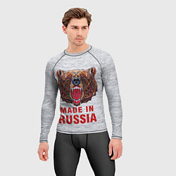 Рашгард мужской Bear: Made in Russia, цвет: 3D-принт — фото 2