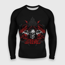 Рашгард мужской Avenged Sevenfold: Fly Skull, цвет: 3D-принт