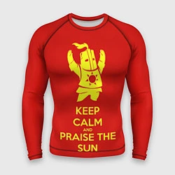 Мужской рашгард Keep Calm & Praise The Sun