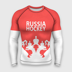 Мужской рашгард Russia Hockey