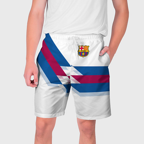 Мужские шорты FC Barcelona / 3D-принт – фото 1