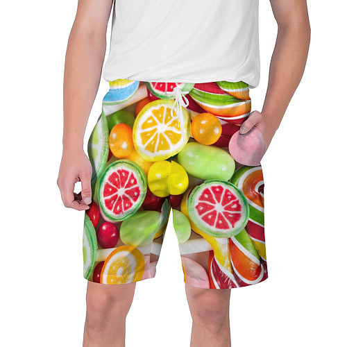 Мужские шорты Candy Summer / 3D-принт – фото 1