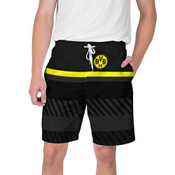 Шорты на шнурке мужские FC Borussia 2018 Original #3, цвет: 3D-принт