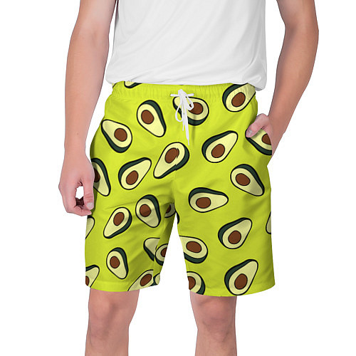 Мужские шорты Стиль авокадо / 3D-принт – фото 1