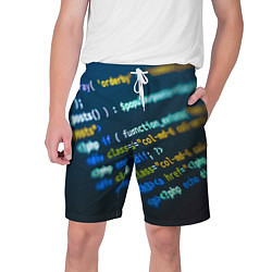 Шорты на шнурке мужские Programming Collection, цвет: 3D-принт