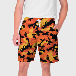 Мужские шорты Fashion Orange Camo