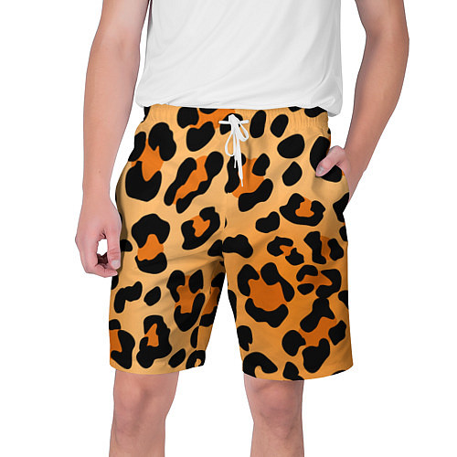 Мужские шорты Шкура ягуара / 3D-принт – фото 1