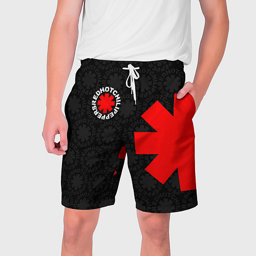 Мужские шорты RED HOT CHILI PEPPERS / 3D-принт – фото 1