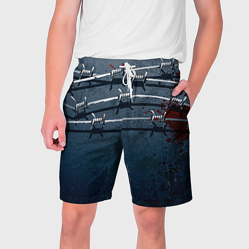 Мужские шорты Колючая цепь / 3D-принт – фото 1
