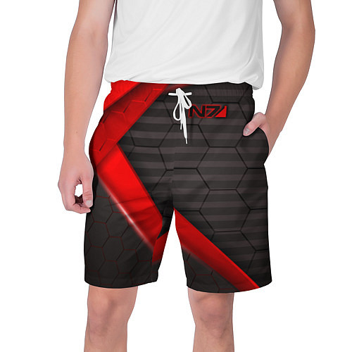 Мужские шорты Mass Effect N7 / 3D-принт – фото 1