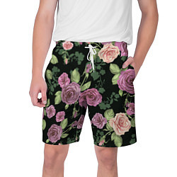 Мужские шорты Кусты роз