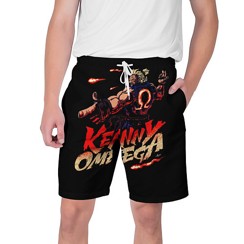 Мужские шорты Kenny Omega Street Fighter / 3D-принт – фото 1