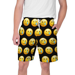 Шорты на шнурке мужские New Emoji, цвет: 3D-принт