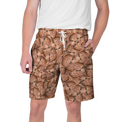 Шорты на шнурке мужские Бейонсе, цвет: 3D-принт