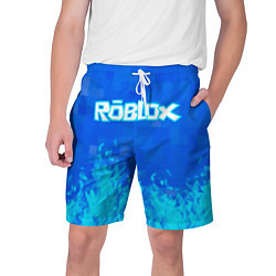 Шорты на шнурке мужские Roblox, цвет: 3D-принт