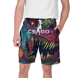 Шорты на шнурке мужские CS GO Hyper Beast, цвет: 3D-принт