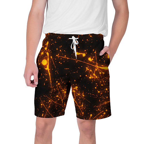 Мужские шорты FLAME / 3D-принт – фото 1