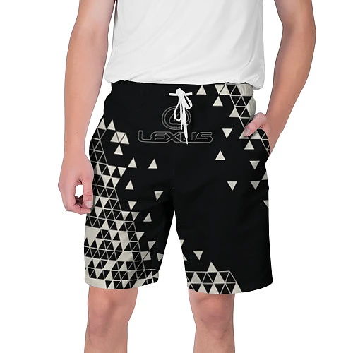 Мужские шорты LEXUS / 3D-принт – фото 1