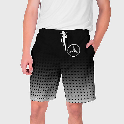 Мужские шорты Mercedes-Benz / 3D-принт – фото 1