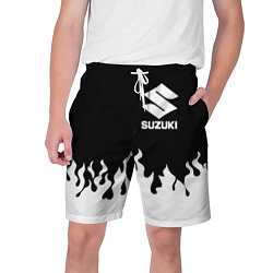Шорты на шнурке мужские SUZUKI 10, цвет: 3D-принт