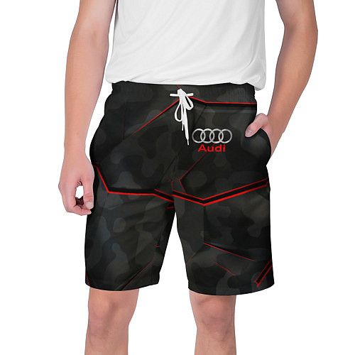 Мужские шорты AUDI / 3D-принт – фото 1