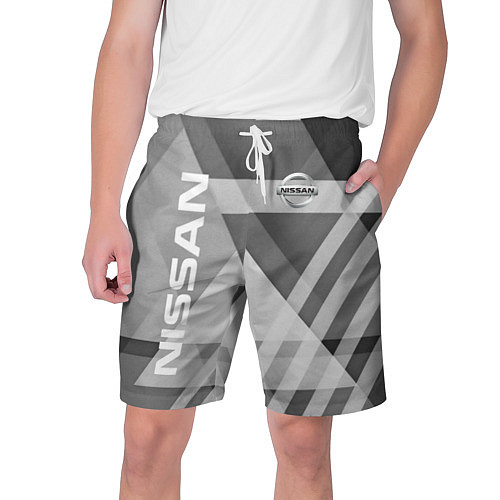 Мужские шорты NISSAN / 3D-принт – фото 1