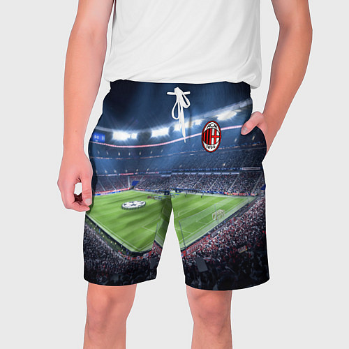 Мужские шорты FC MILAN / 3D-принт – фото 1