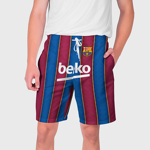 Мужские шорты FC Barcelona 2021 / 3D-принт – фото 1