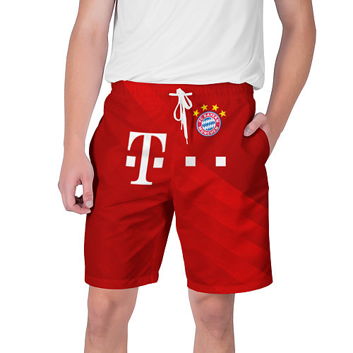Мужские шорты FC Bayern Munchen / 3D-принт – фото 1