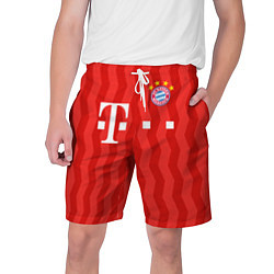 Шорты на шнурке мужские FC Bayern Munchen униформа, цвет: 3D-принт