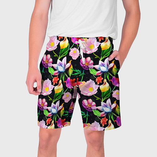Мужские шорты Разноцветие / 3D-принт – фото 1